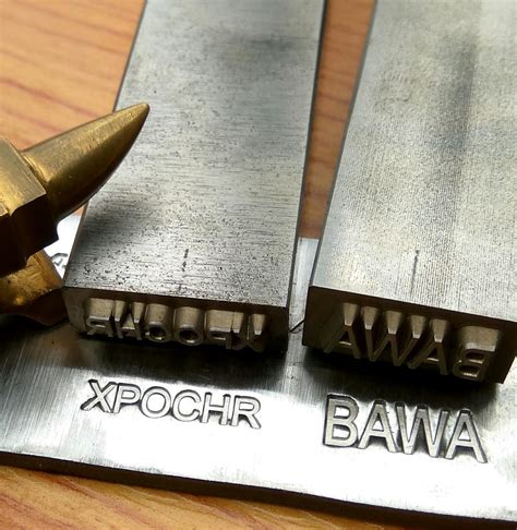 metal stamps for hard metals